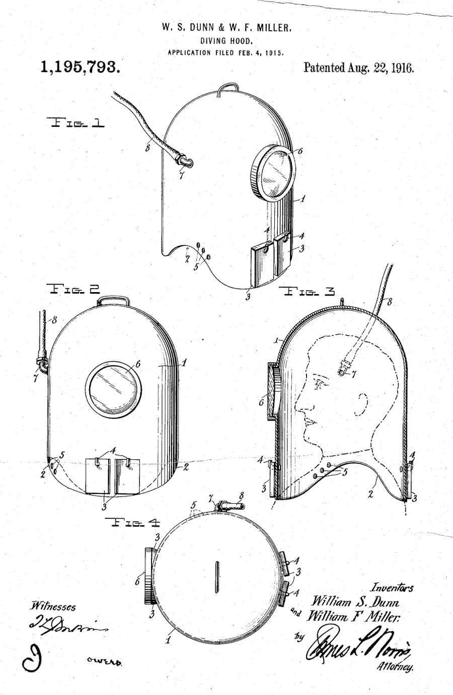 Miller Dunn patent 1916