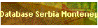 Database Serbia Montenegro